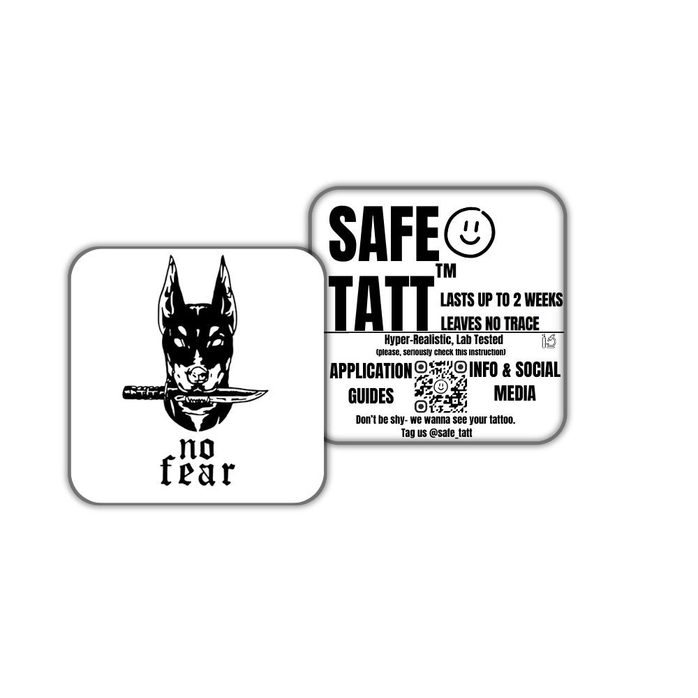 Doberman with Dagger